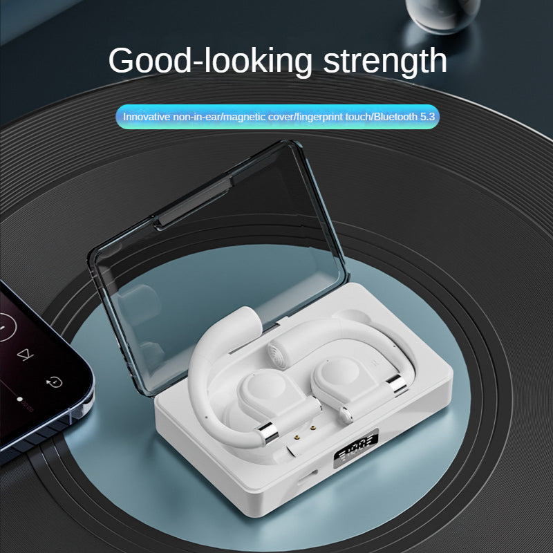 i109 TWS Wireless Bluetooth Hanging Ear Headset Sweatproof Touch Stereo Music Calling Earphone - White i109 TWS Wireless Bluetooth Hanging Ear Headset Sweatproof Touch Stereo Music Calling Earphone - White
